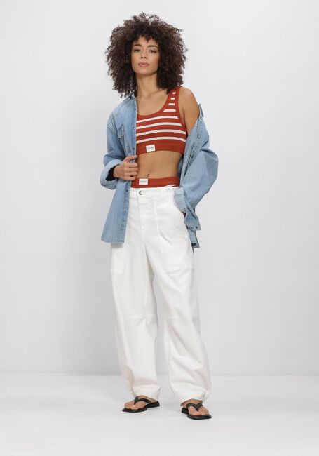 Witte CLOSED Wide jeans RHANNON - large