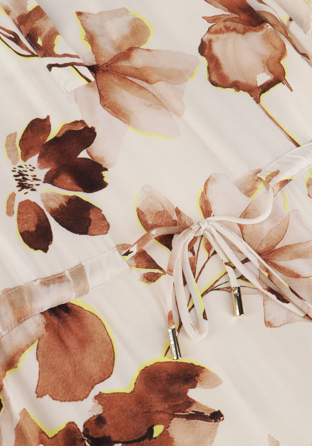 Creme MOS MOSH Midi jurk PAULENE AZELIA DRESS - large