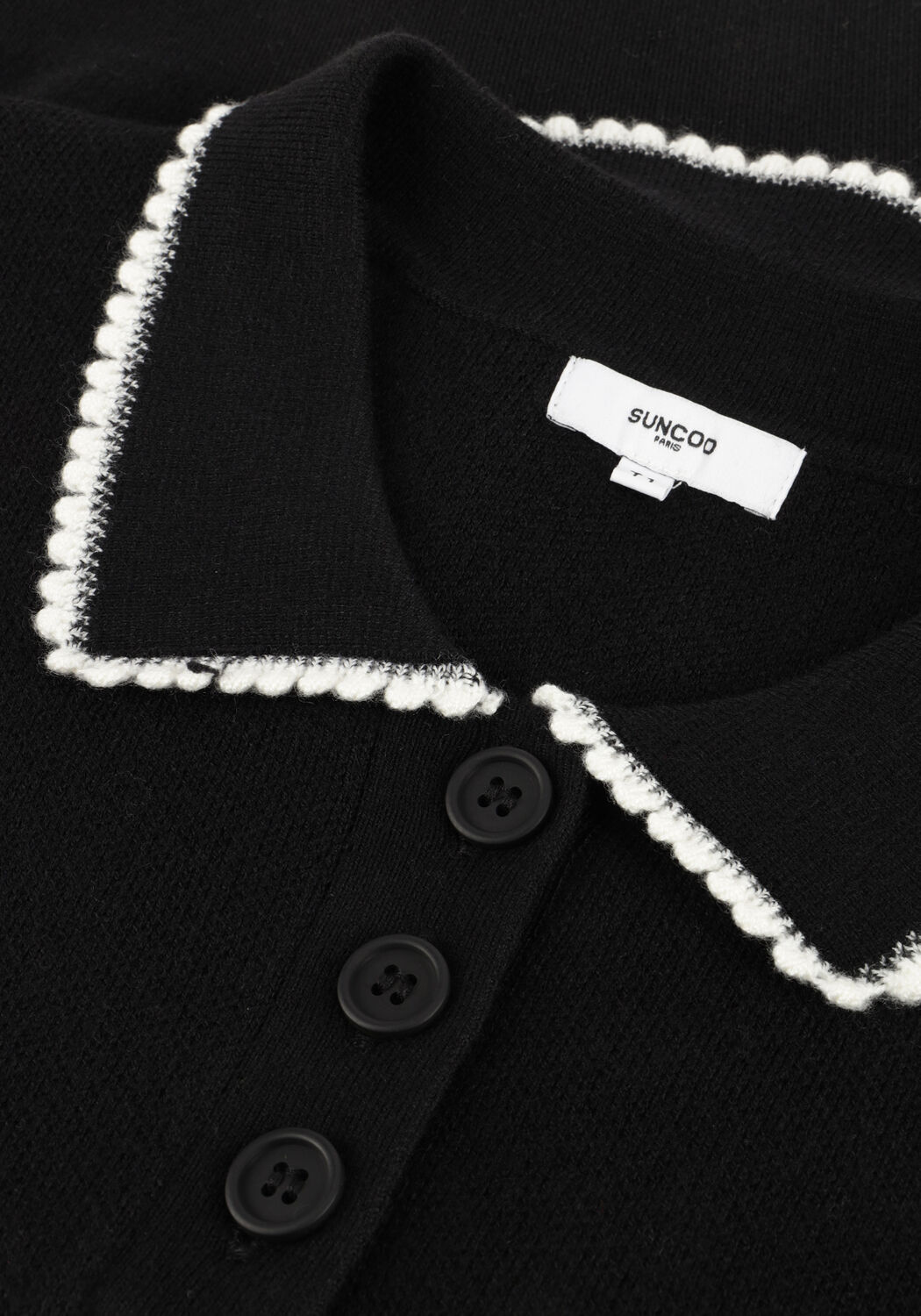 Zwarte SUNCOO Trui POLKA - large
