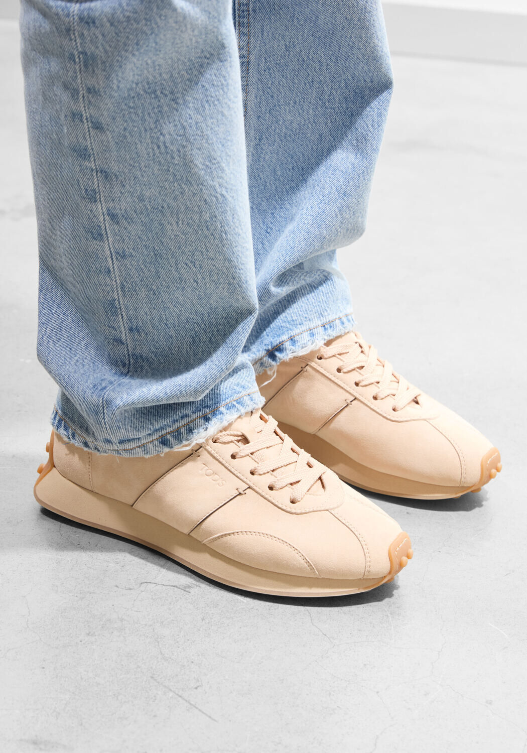 Beige TOD'S Lage sneakers XXW26L0IU41HR0C600 - medium