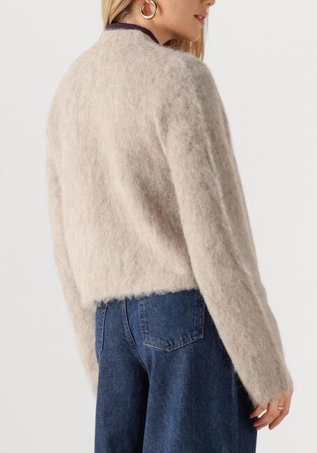 Beige SECOND FEMALE Vest KARLA KNIT CARDIGAN - large