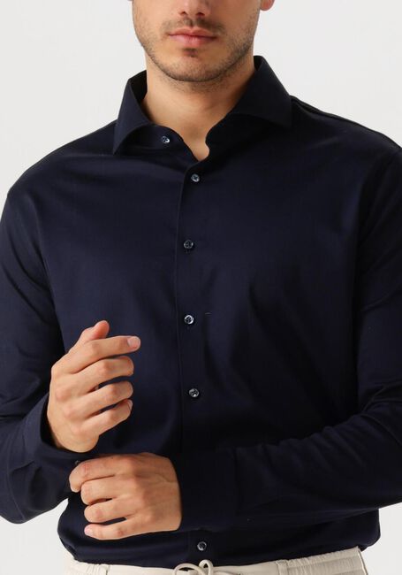 Blauwe DESOTO LUXURY Klassiek overhemd LUXURY HAI 1/1 - large