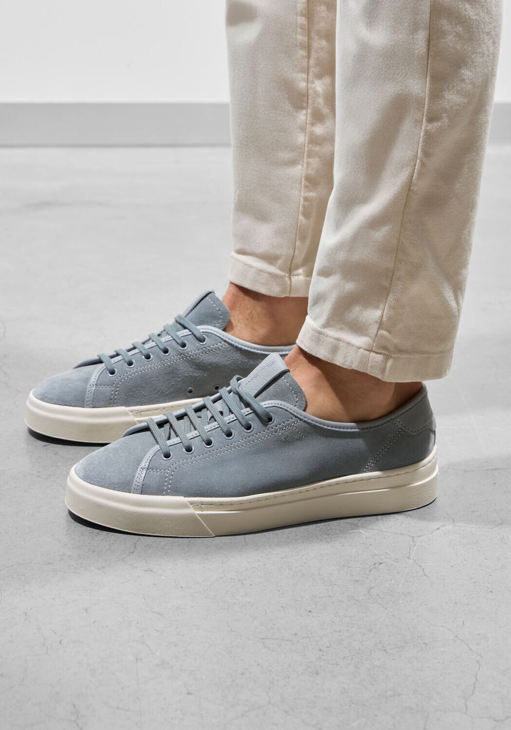 Grijze SANTONI Sneakers VOLEE D - medium