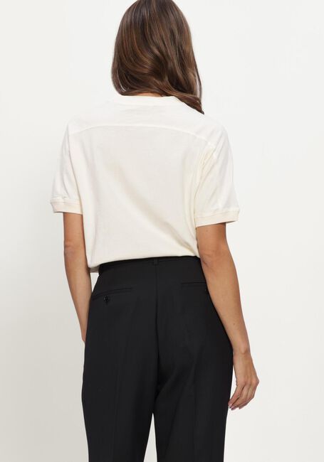 Creme ANINE BING T-shirt JAYLIN TEE COLLEGIATE - large
