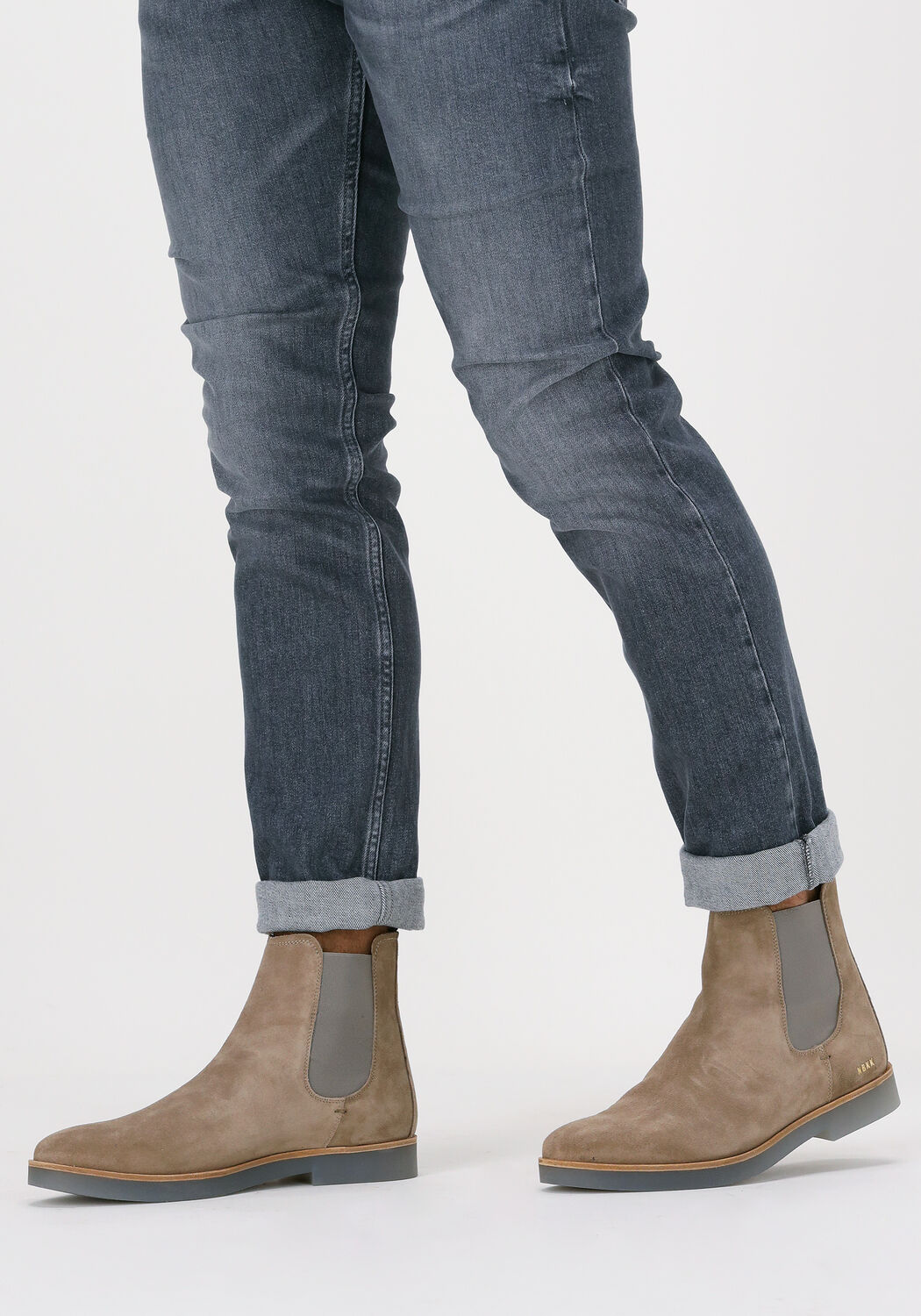Zandkleurige chelsea boots top