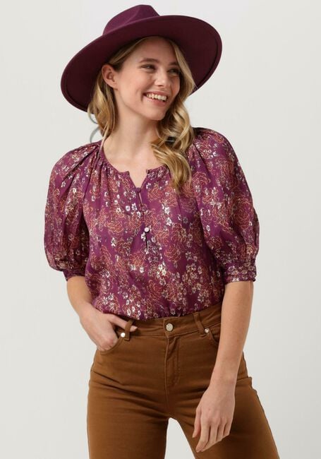 Paarse VANESSA BRUNO Blouses SEBAN BLOUSE - large