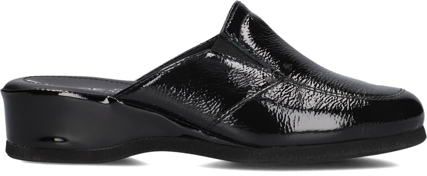 Rohde Erich Pantoffels
Dames 6142, Maat: 40, Materiaal: Lak, Kleur: Zwart