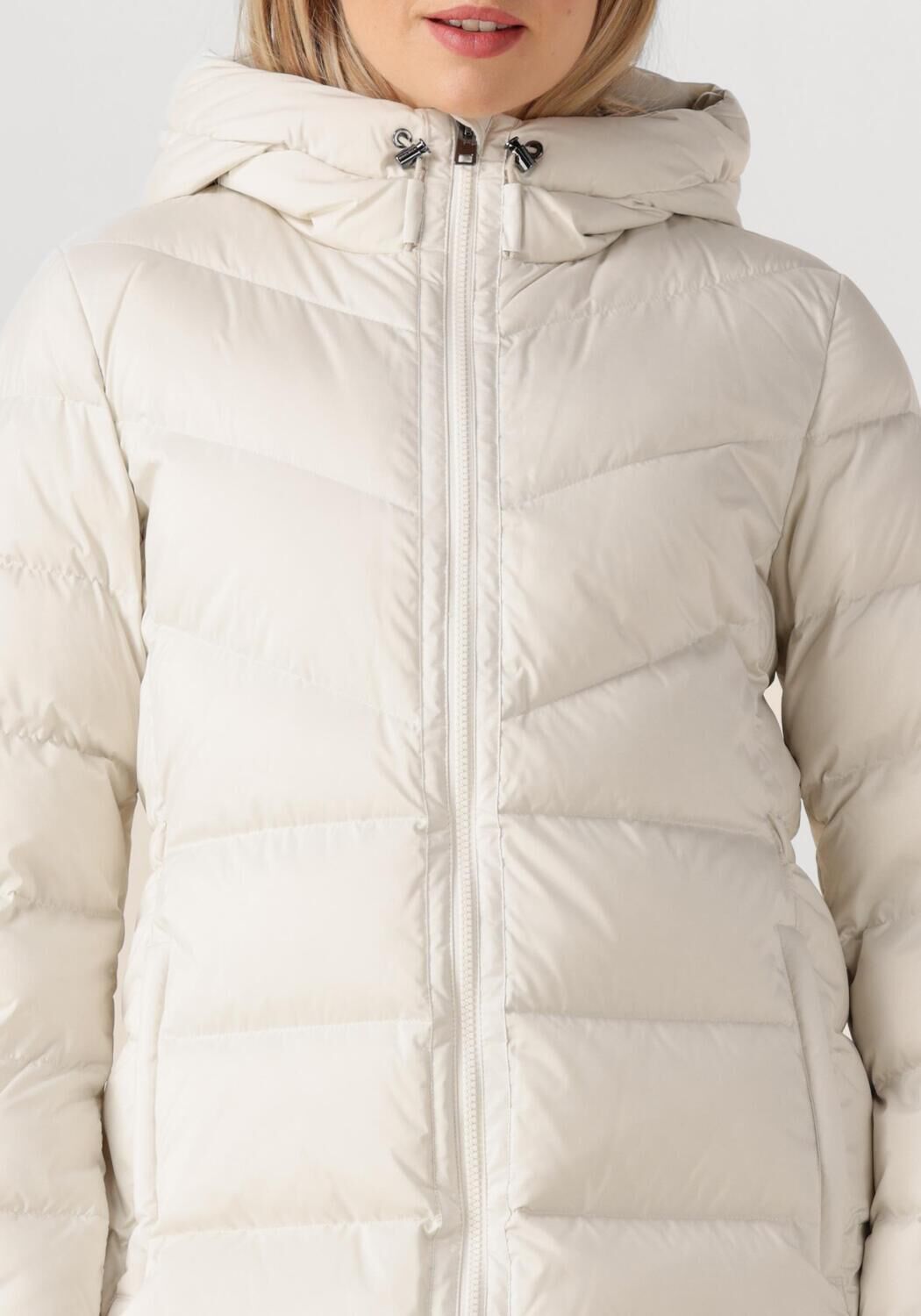 Creme WOOLRICH Gewatteerde jas SHIRLEY JACKET - large