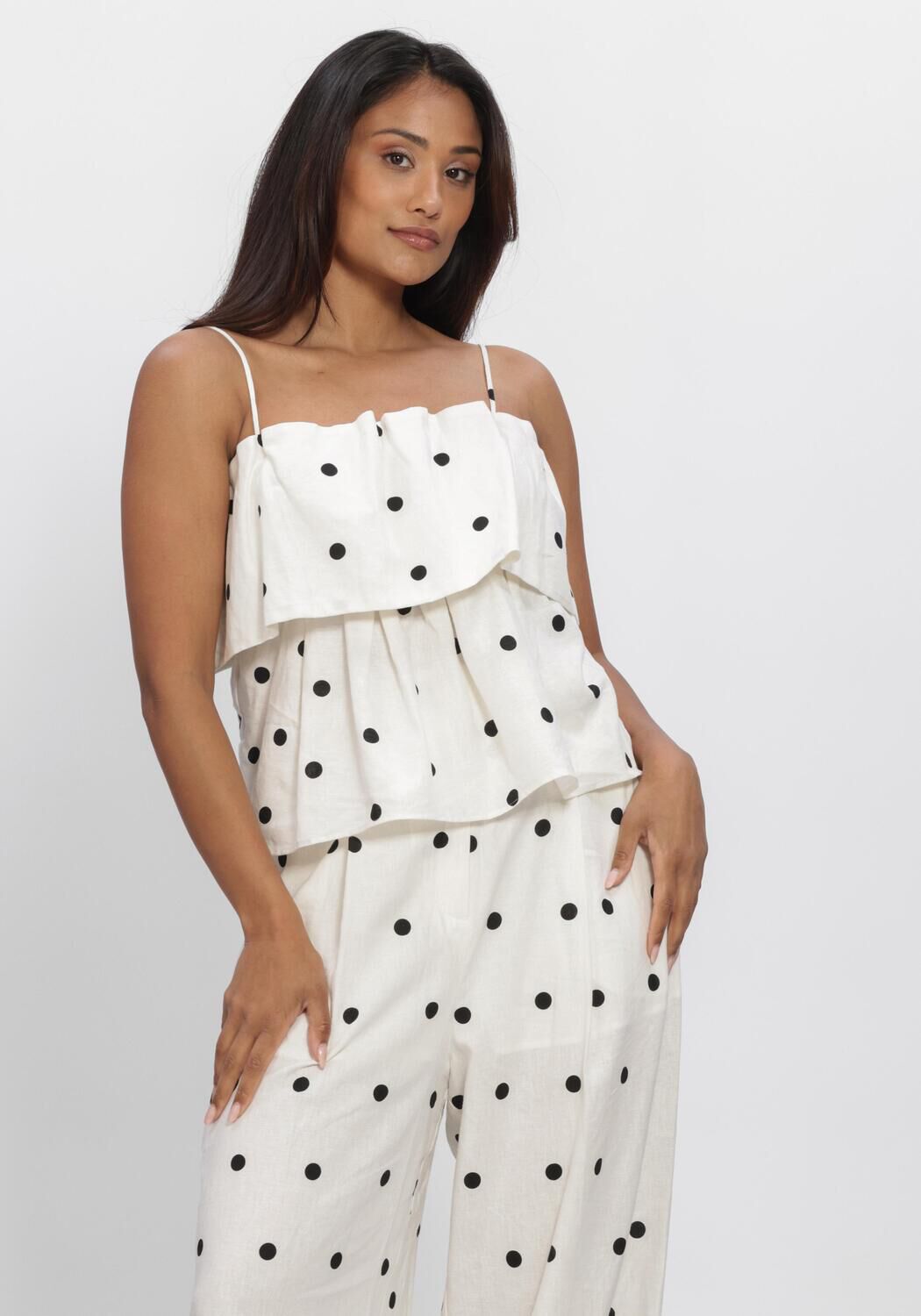 Gebroken wit SECOND FEMALE Top SALLIY TOP - large