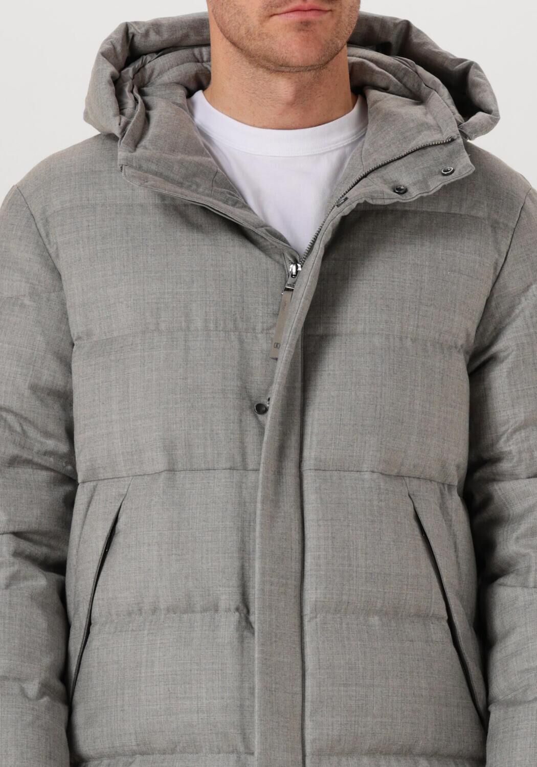 Grijze DUNO Gewatteerde jas VIRTUS BOLZANO - large