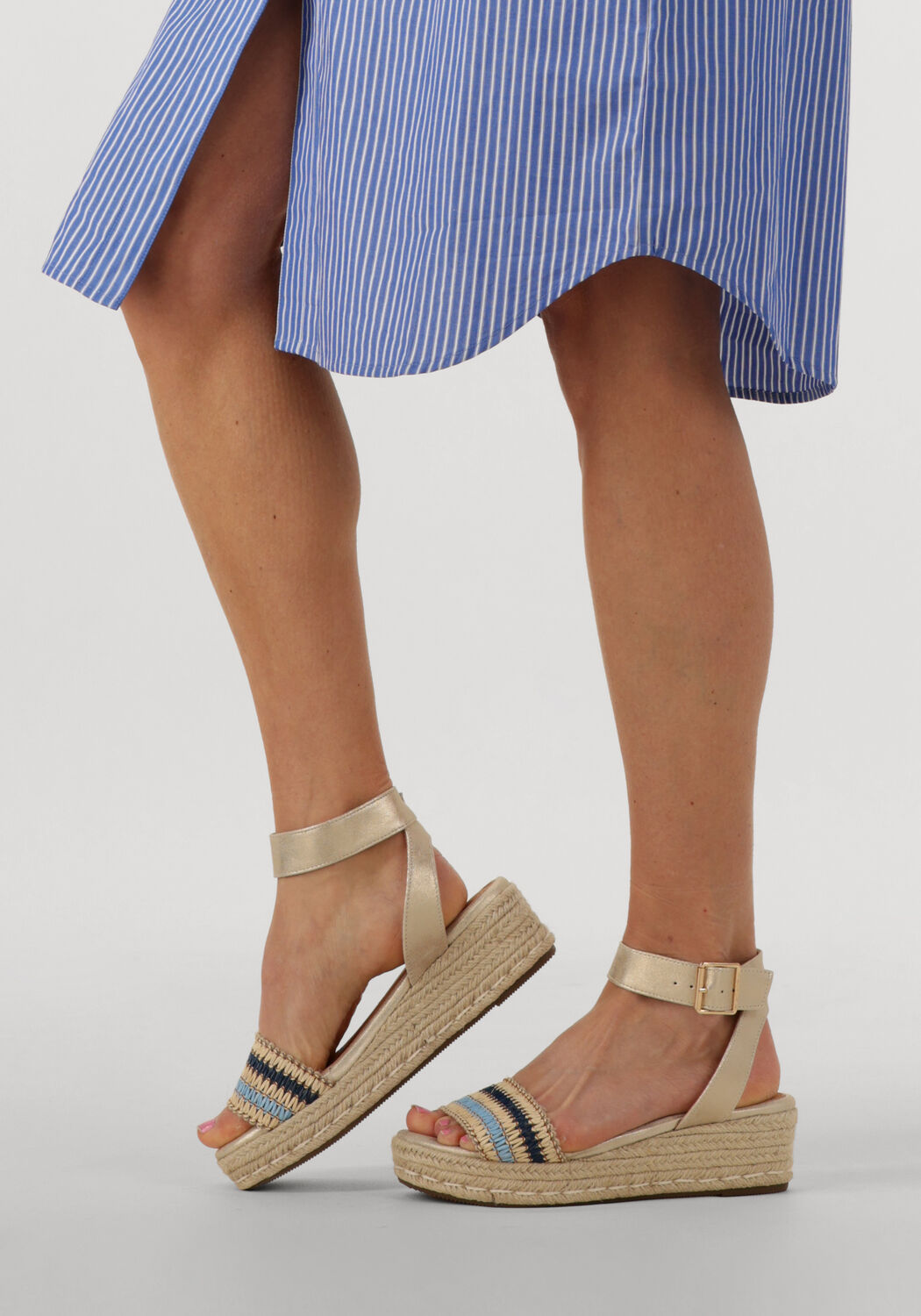 Gouden AYANA Sandalen met hak 0047-71 - large