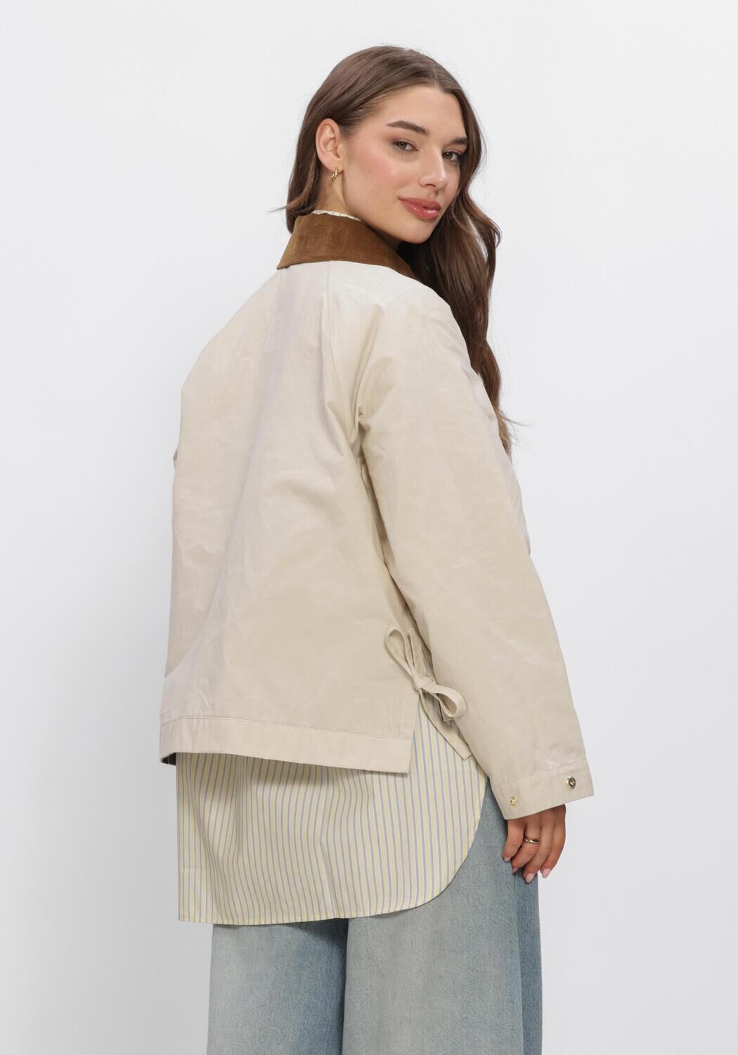 Beige BARBOUR Jack MEDLAND SHOWERPROOF JACKET - large