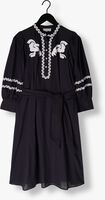 Donkerblauwe ANTIK BATIK Midi jurk DALI DRESS Donkerblauwe ANTIK BATIK Midi jurk DALI DRESS - medium
