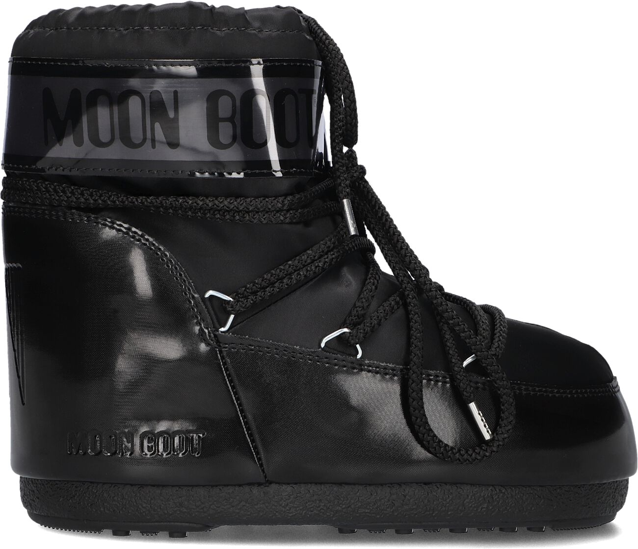 Moon Boot Snowboots Dames Icon Low Glance, Maat: 36/38, Materiaal: Textiel, Kleur: Zwart