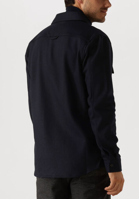 Blauwe PROFUOMO Overshirt OVERSHIRT KNITTED - large