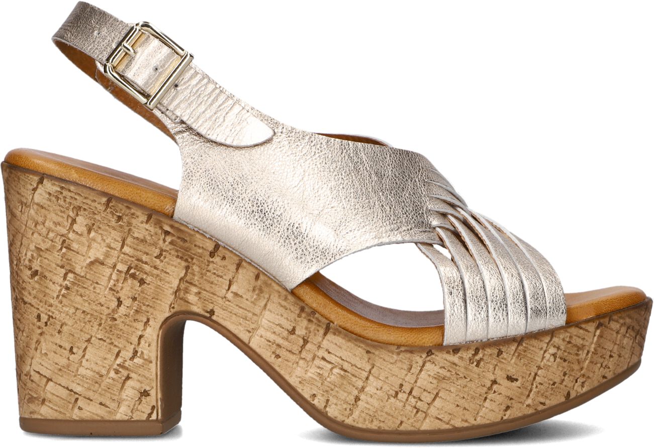 Stefano Lauran Sandalen
Dames S3110, Maat: 40, Materiaal: Leer, Kleur: Goud
