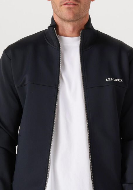 Donkerblauwe LES DEUX Vest BALLIER TRACK JACKET - large