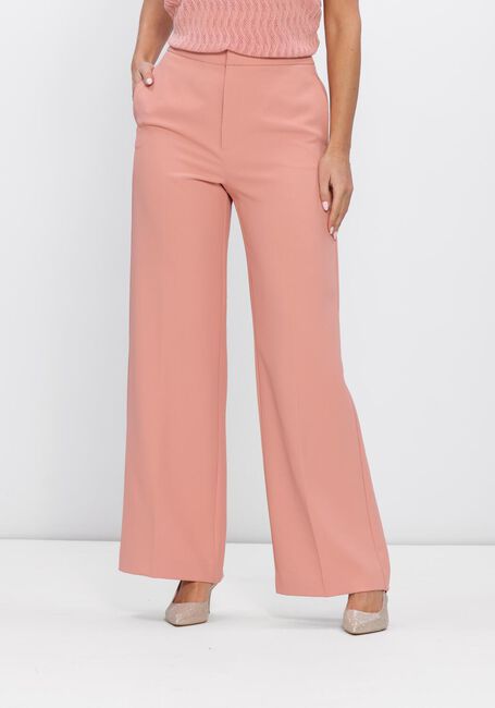 Perzik MOS MOSH Wijde broek MMLEYA MILEY PANT - large