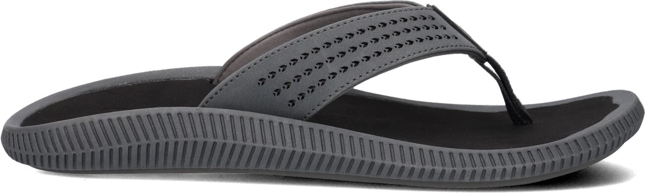 Olukai Teenslippers Heren Ulele, Maat: 41, Materiaal: Textiel, Kleur: Grijs