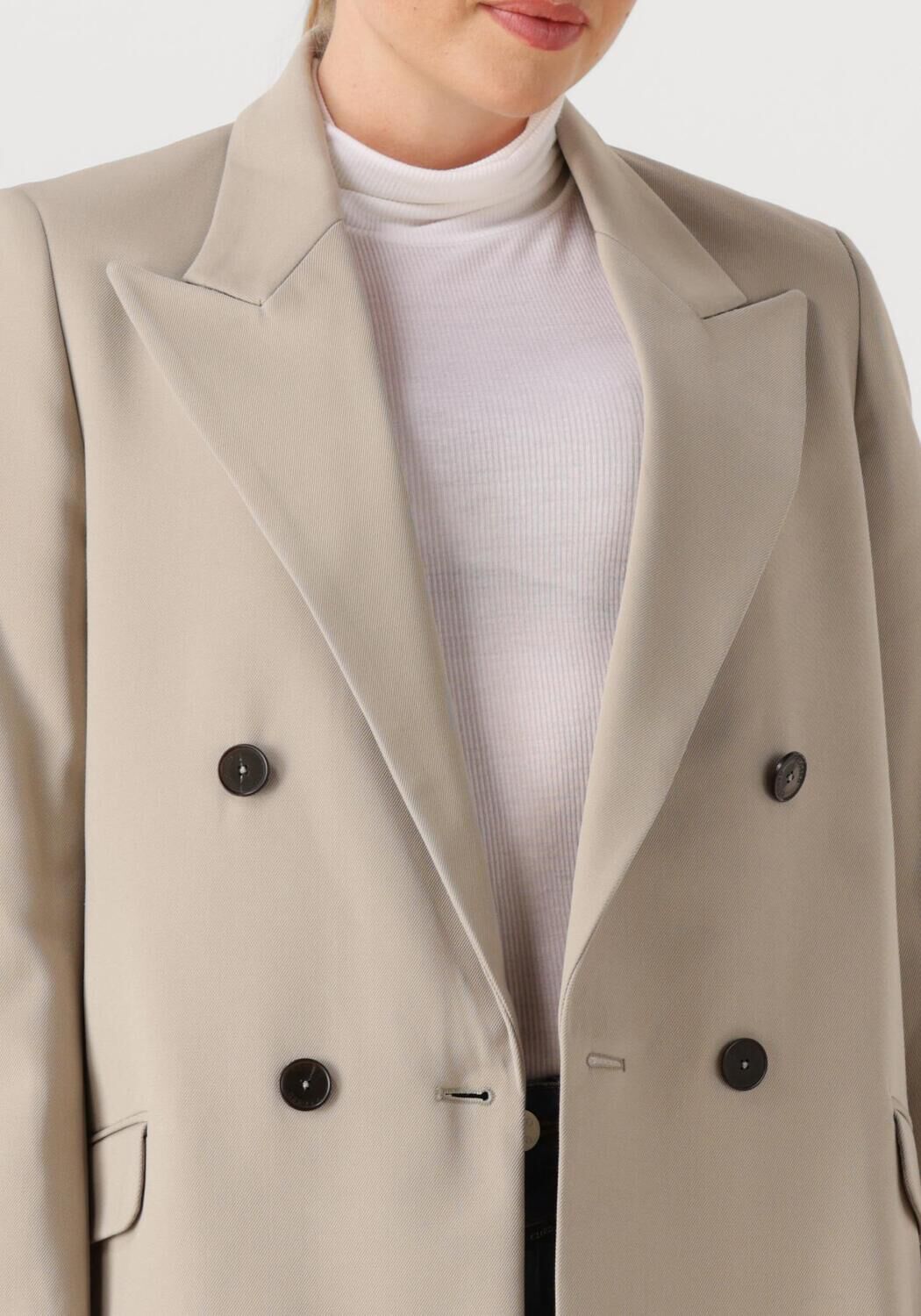 Beige CLOSED Blazer FITTED DOUBLEBREASTED - large