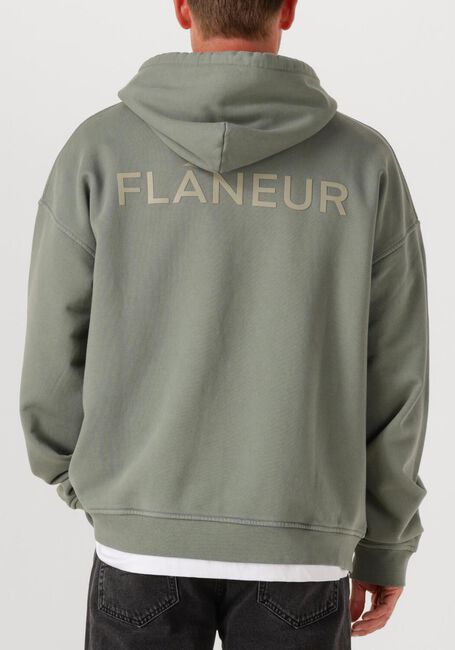 Olijf FLANEUR Sweater DOUBLE LOGO WASHED HOODIE - large