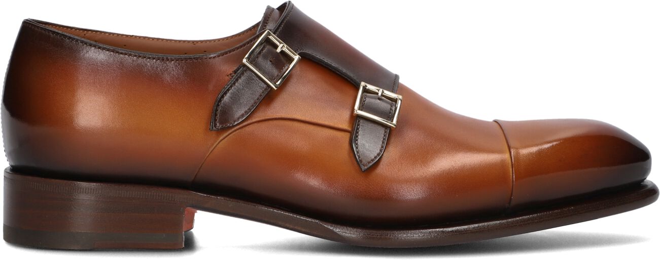 Santoni Nette Schoenen
Heren Ira, Maat: 48, Materiaal: Leer, Kleur: Cognac afbeelding 1