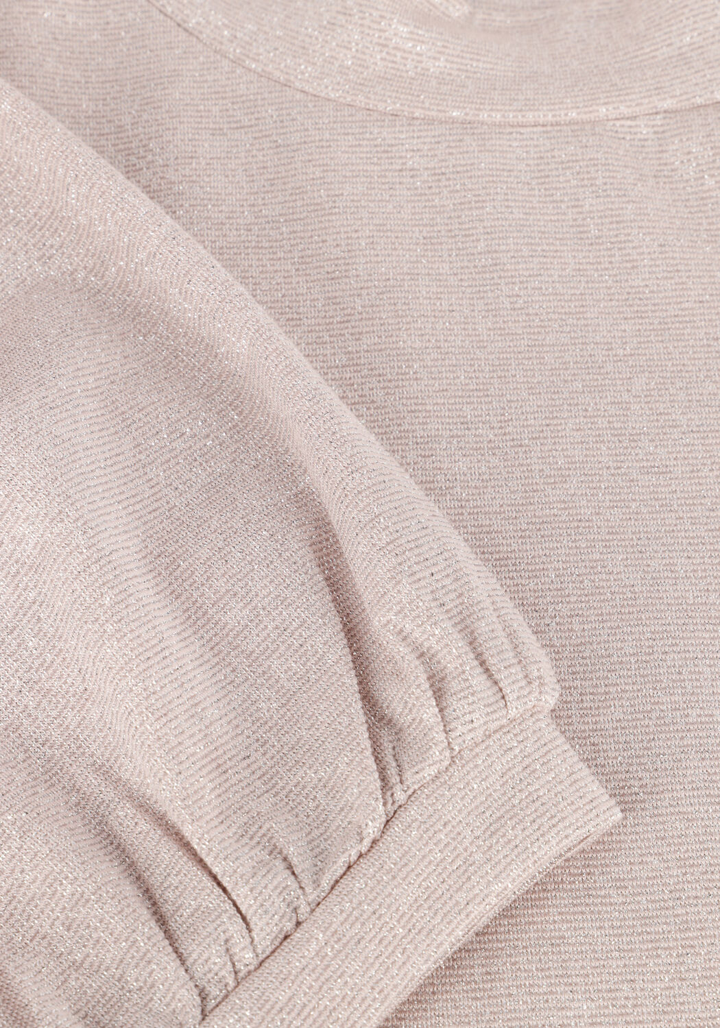 Metallic SUMMUM Top SHORT SLEEVE TOP SOFT LUREX JERSEY - large