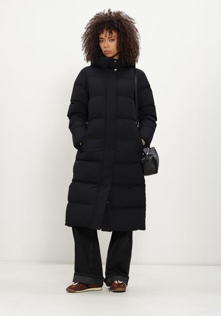 Zwarte WOOLRICH Gewatteerde jas MADISON LONG COAT - large
