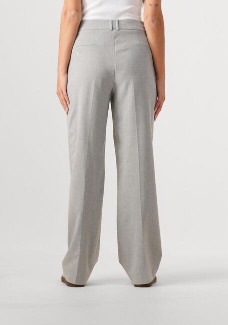 Lichtgrijze ALIX THE LABEL Pantalon LADIES WOVEN FOIL STRIPE PANTS - large
