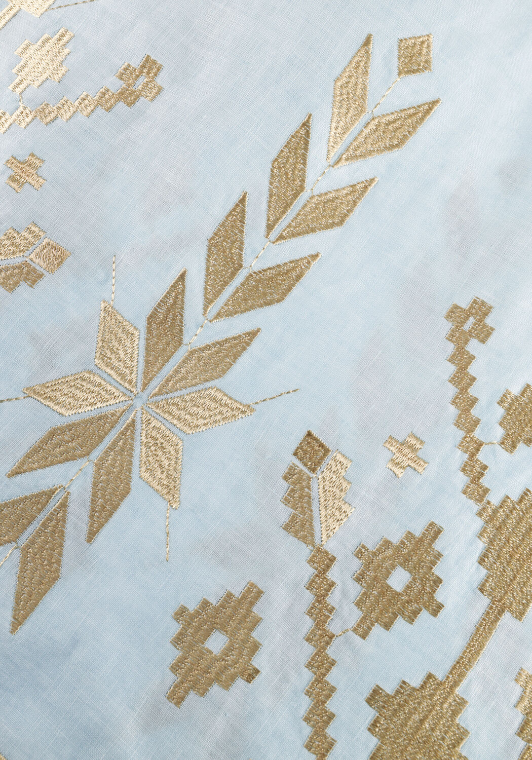 Lichtblauwe GREEK ARCHAIC KORI Jurken S26K-2043211 - large