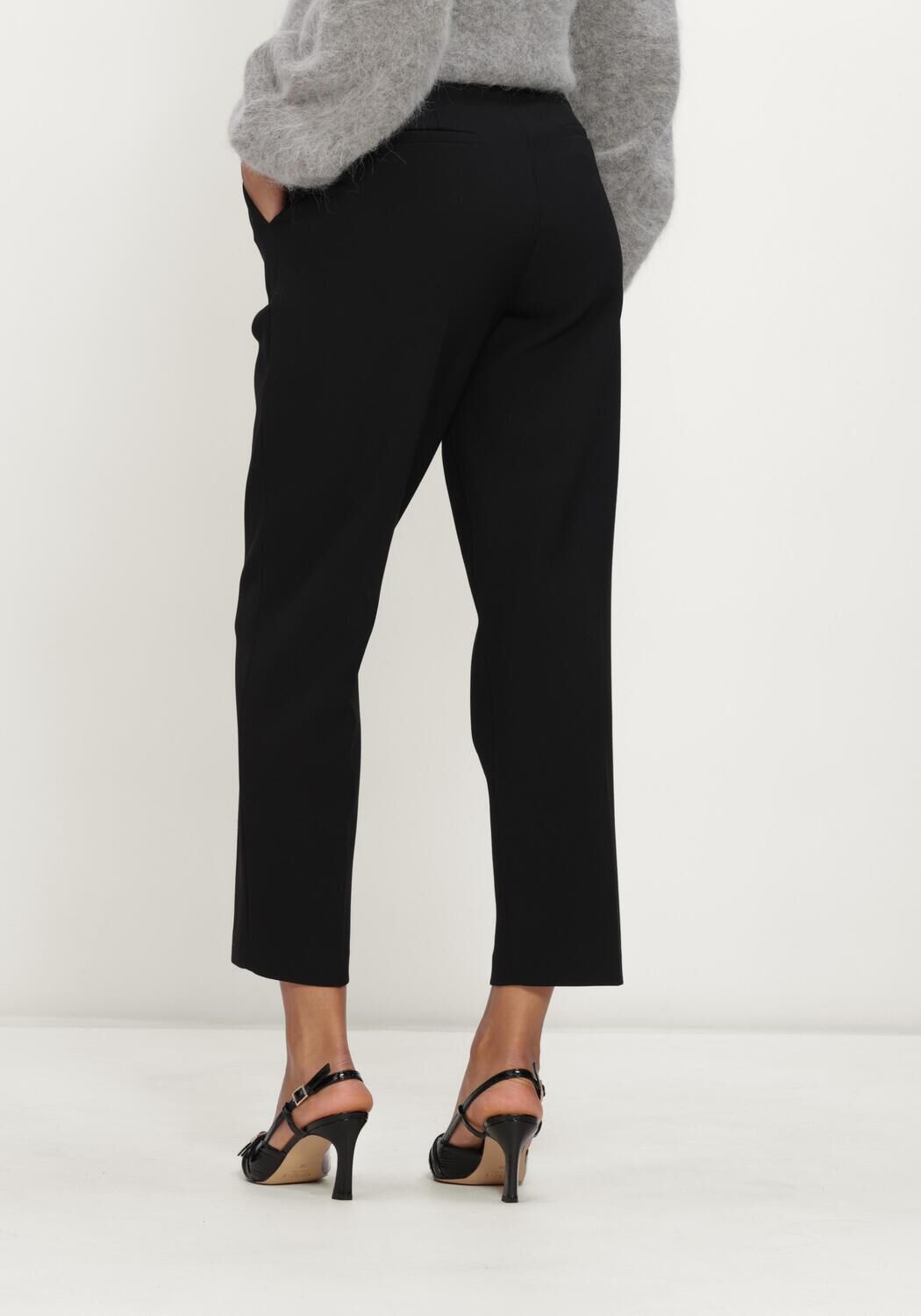 Zwarte CAMBIO Pantalon KRYSTAL FLAP - large