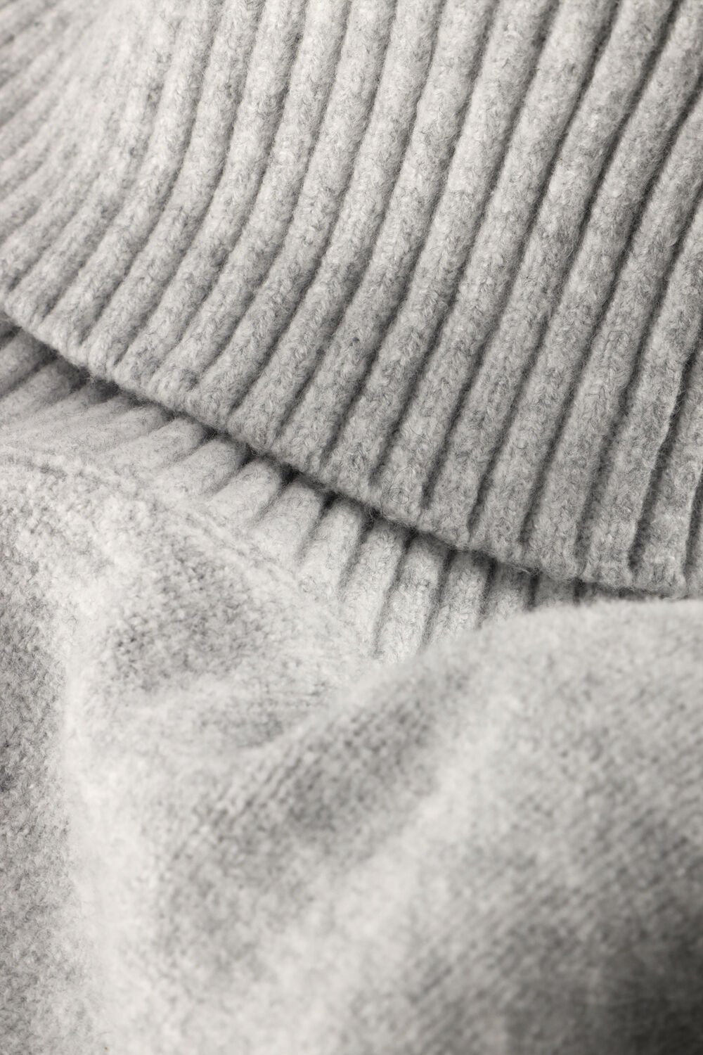 Lichtgrijze PENN & INK Trui JUMPER - large