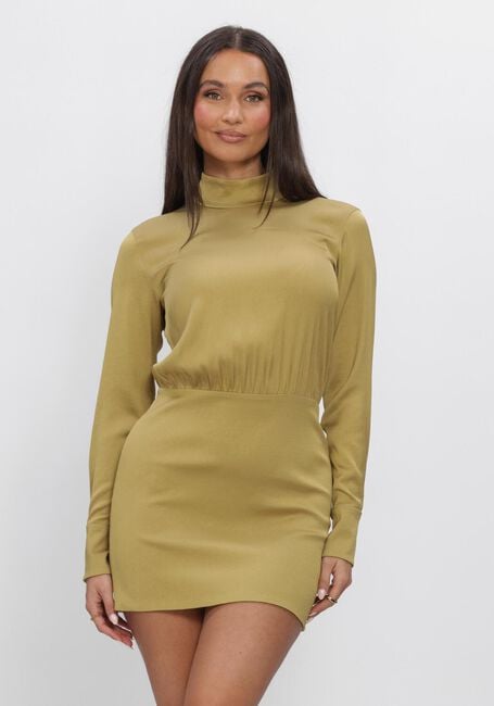 Olijf DRYKORN Mini jurk OVINE - large