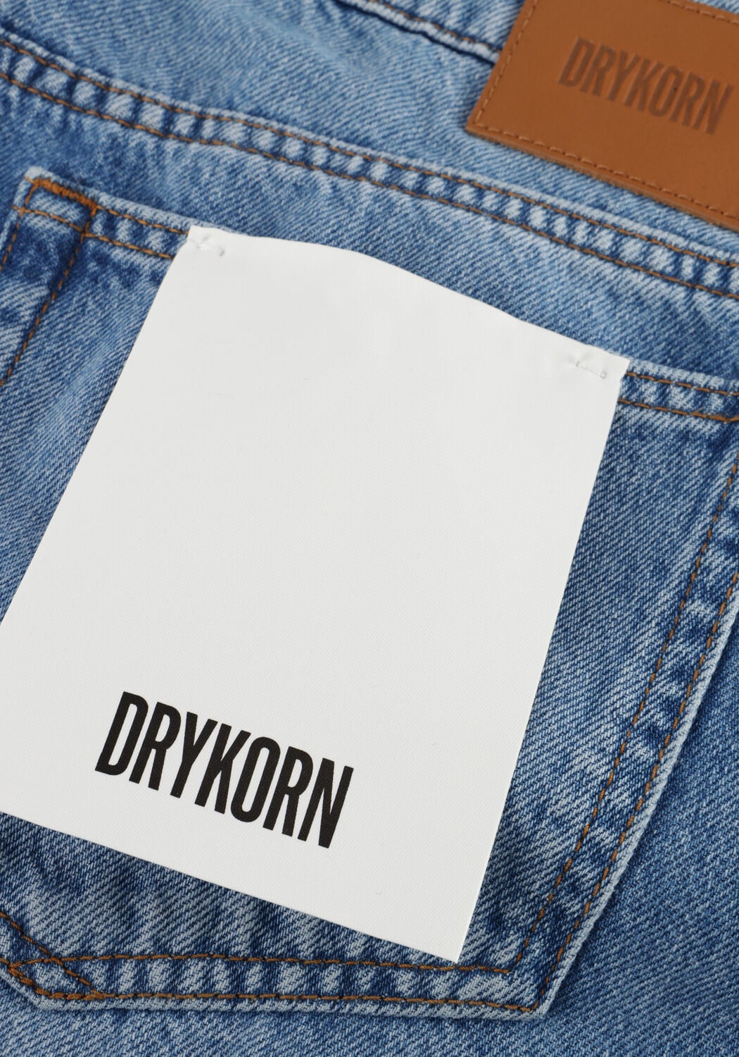 Lichtblauwe DRYKORN Wide jeans MEDLEY 80764 - large