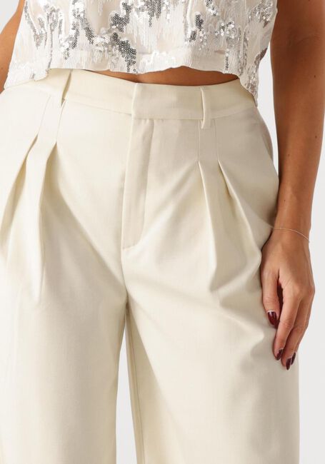 Ecru GESTUZ Wijde broek GZSEAVER HW PANTS - large