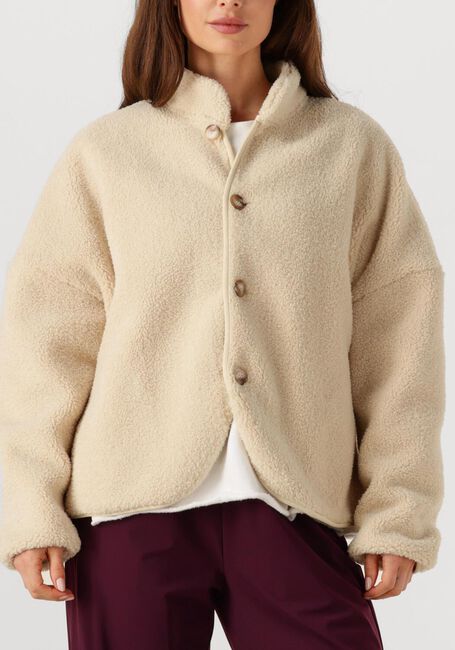 Beige PENN & INK Teddy jas JACKET W25C281 - large