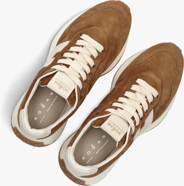 Cognac HOGAN Lage sneakers H641 ALLACCIATO H PATCH Cognac HOGAN Lage sneakers H641 ALLACCIATO H PATCH - large
