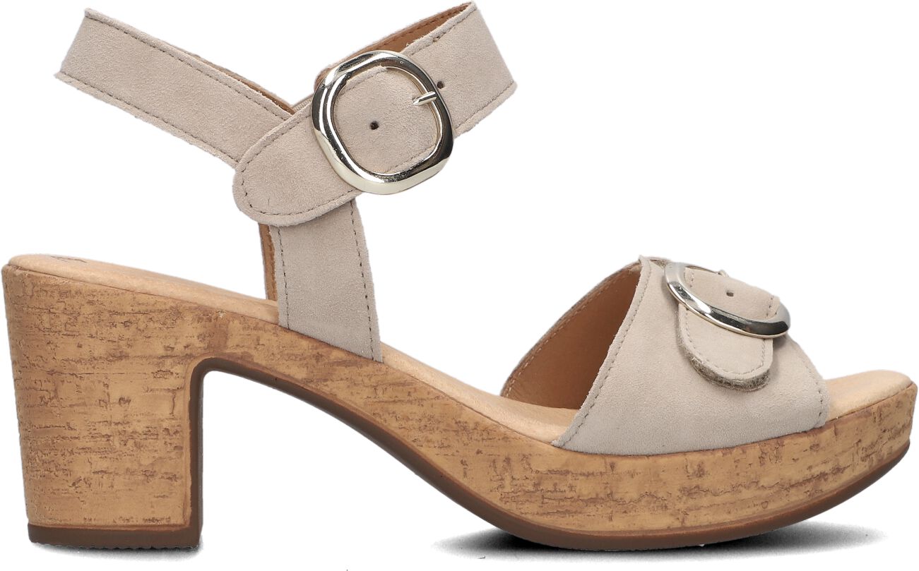 Gabor Sandalen
Dames 764.1, Maat: 35, Materiaal: Suède, Kleur: Taupe