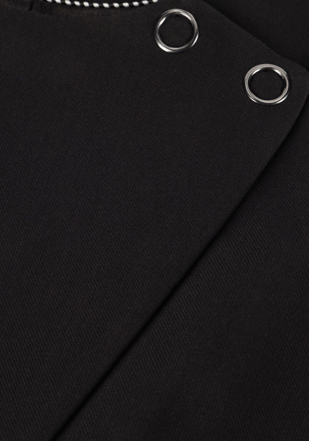 Zwarte CO'COUTURE Gilet VOLACC WRAP VEST - large