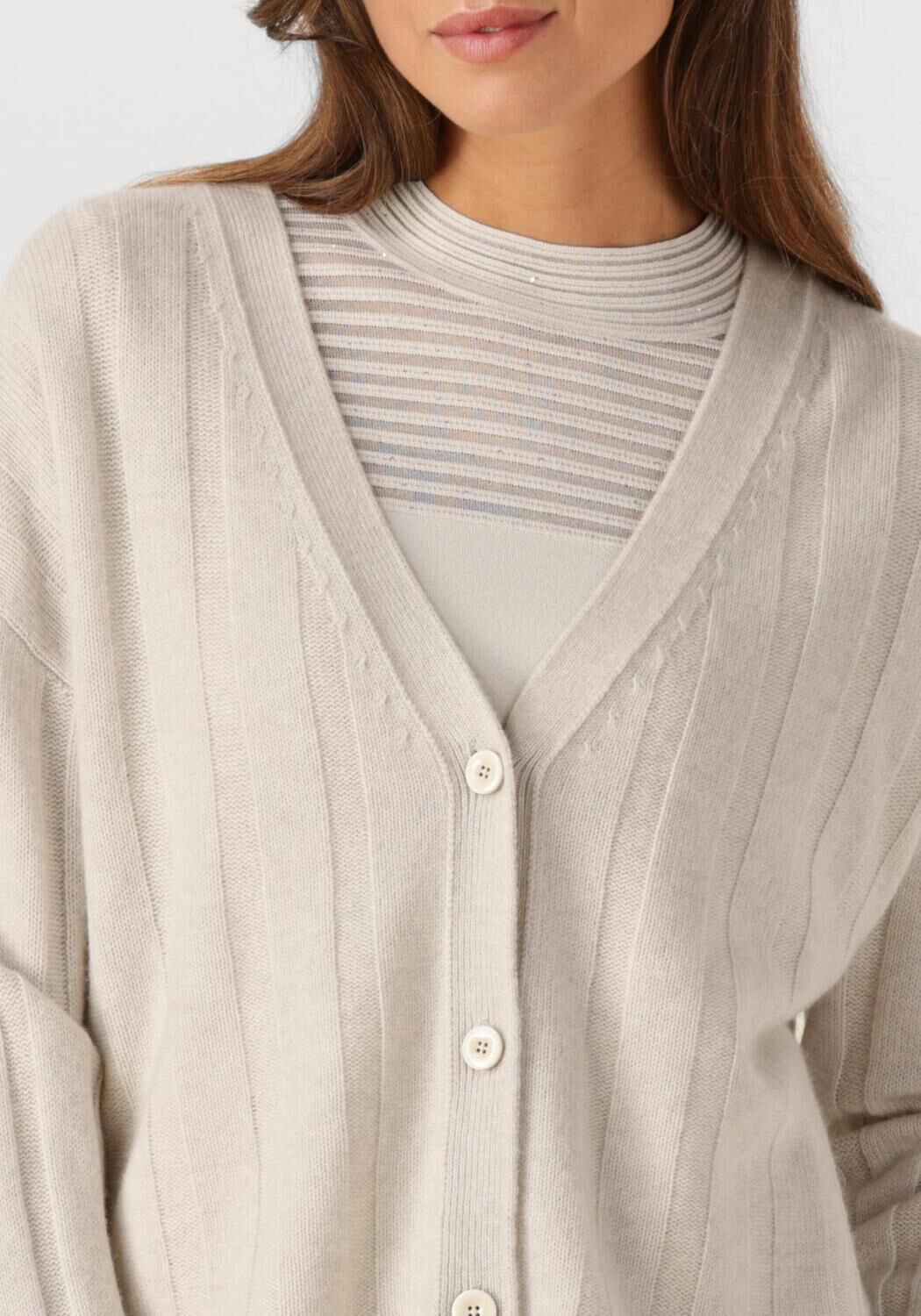 Creme MARC CAIN COLLECTION Trui ZC 39.15 M69 - large