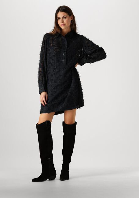 Grijze SECOND FEMALE Mini jurk CAREY TUNIC DRESS - large