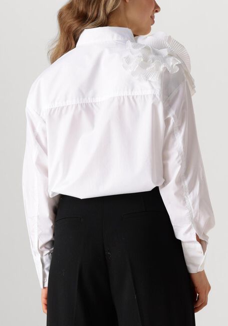 Witte COPENHAGEN MUSE Blouses CMMPLEAT-FRILL-SHIRT - large