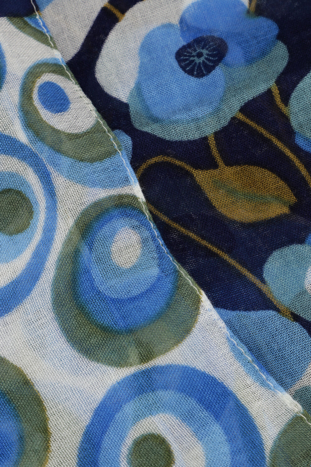 Blauwe P-MODEKONTOR Sjaal 1432550 - large