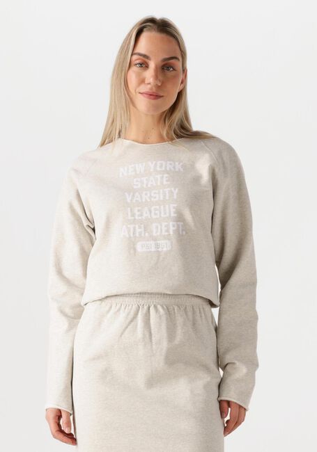 Lichtgrijze PENN & INK Sweater SWEATER PRINT - large
