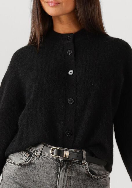 Zwarte SECOND FEMALE Trui GABBY KNIT CARDIGAN - large
