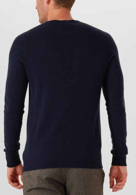 Donkerblauwe PROFUOMO Trui PULLOVER CREW NECK - large