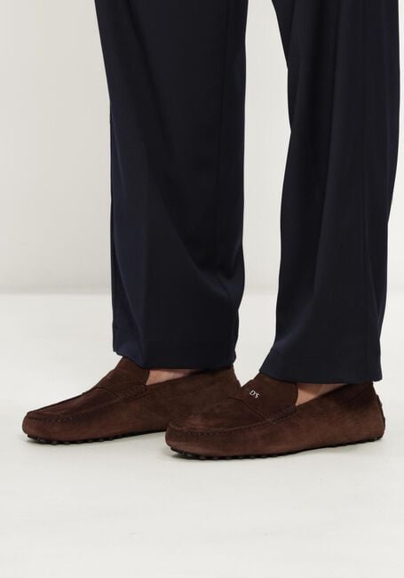 Bruine TOD'S Loafers MOC. LETTERING FILO GOMMINO 22L - large