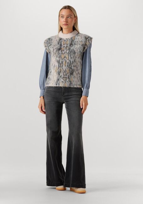 Donkergrijze CLOSED Wide jeans GLOW UP - large