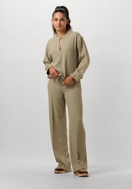 Groene DANTE6 Top THORN DRAWSTRING CORD TOP - large