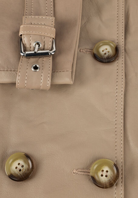 Grijze ALTER EGO Leren jas BIBI Grijze ALTER EGO Leren jas BIBI - large